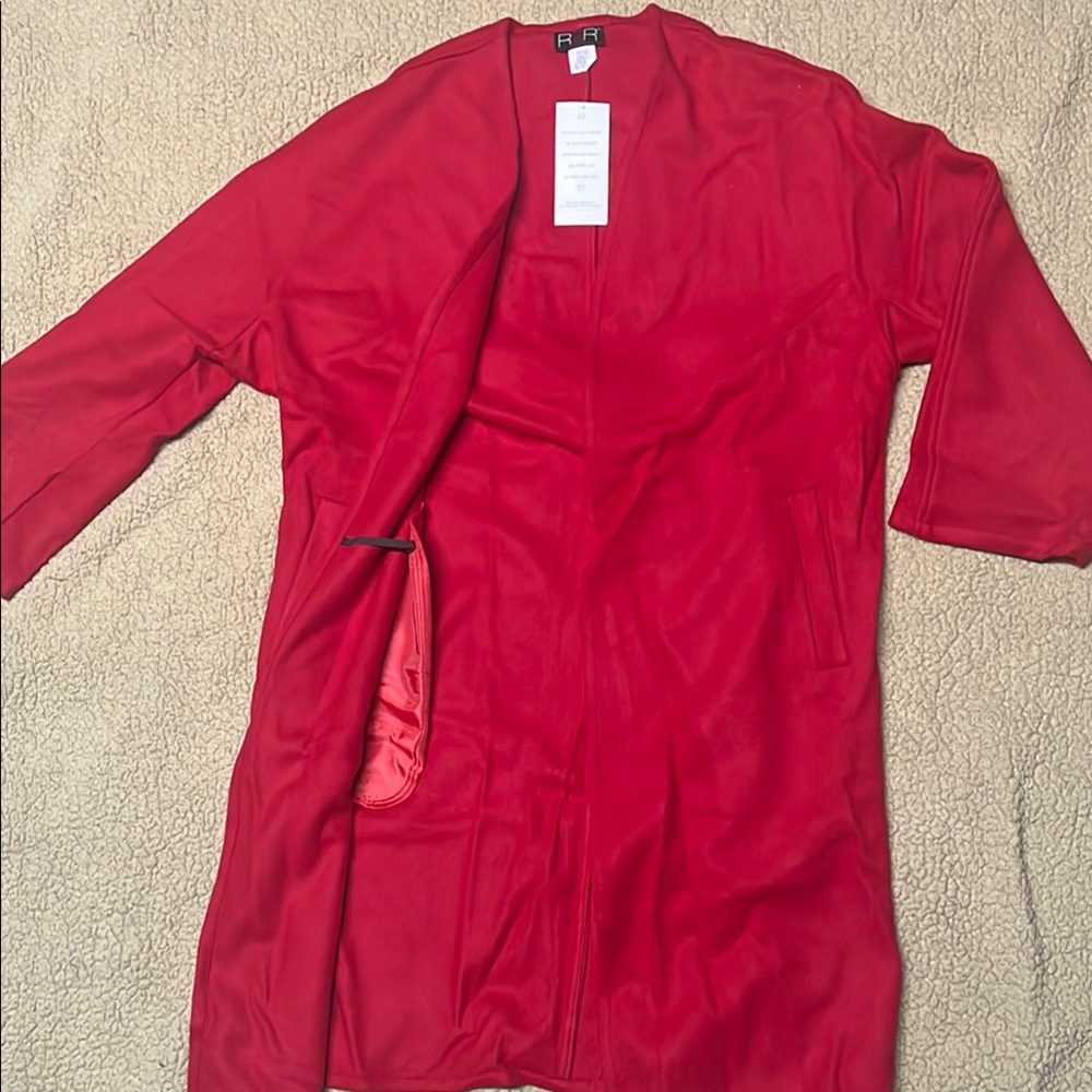 Elegant R2E Red Women's Robe